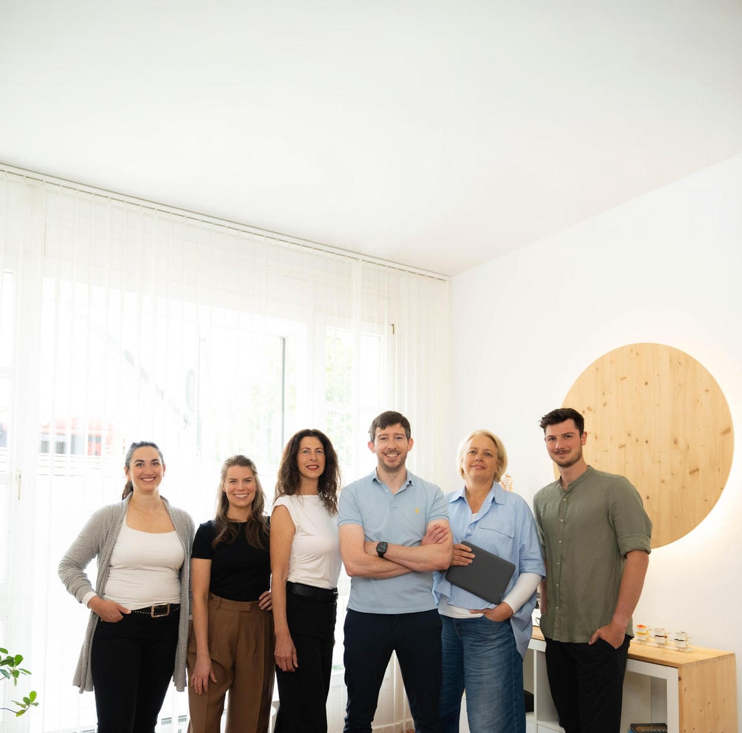 Das Team von Körperimpuls in der Praxis in Pullach